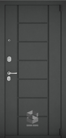 Входная дверь с зеркалом SIGMA DOORS SIGMA LUXE - фото 2
